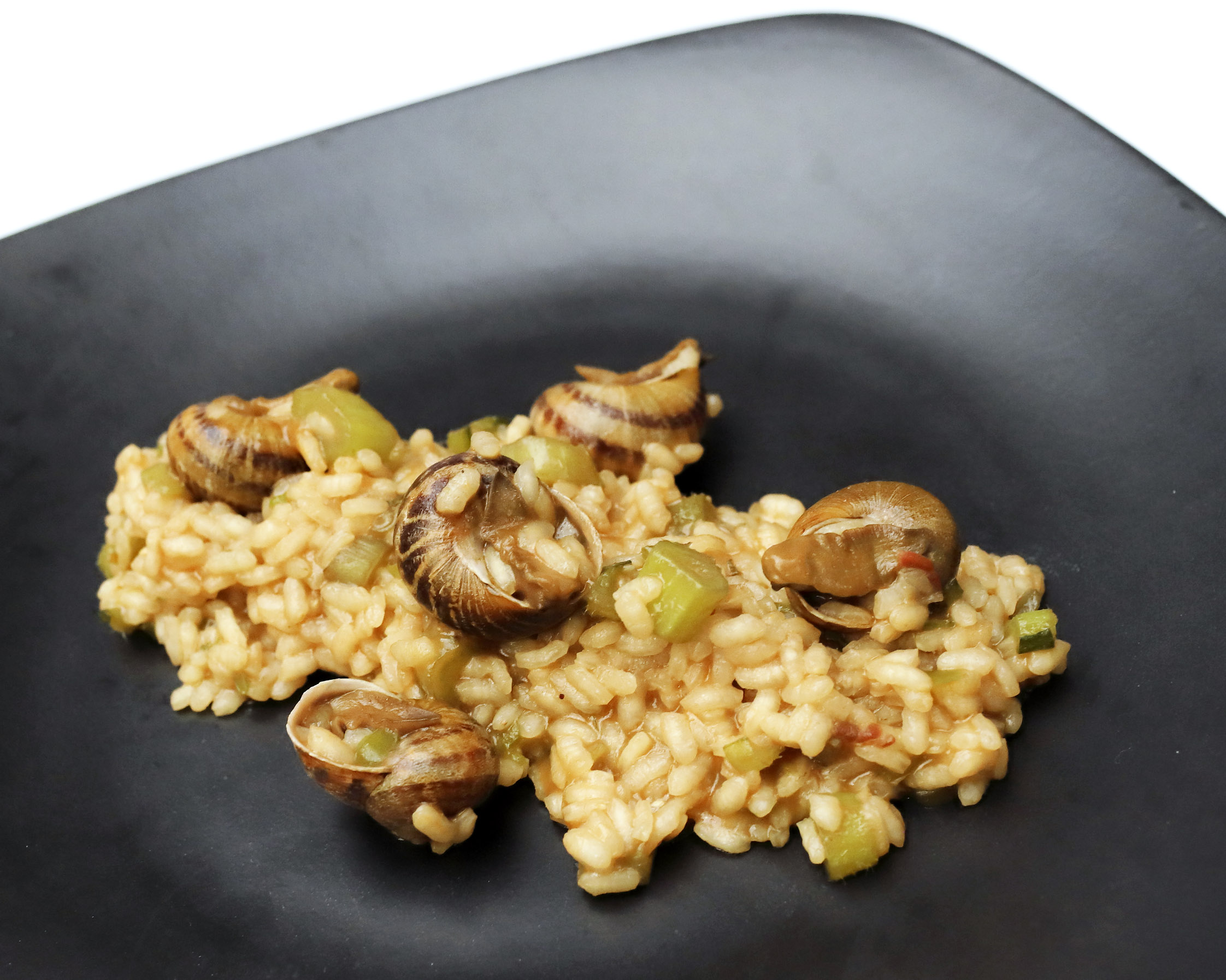 Arroz con caracoles de La Vieja caldera en las jornadas del arroz