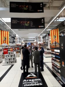 Declaraciones Carmen Urbano campaña interactiva de Aragon Alimentos Nobles en Carrefour