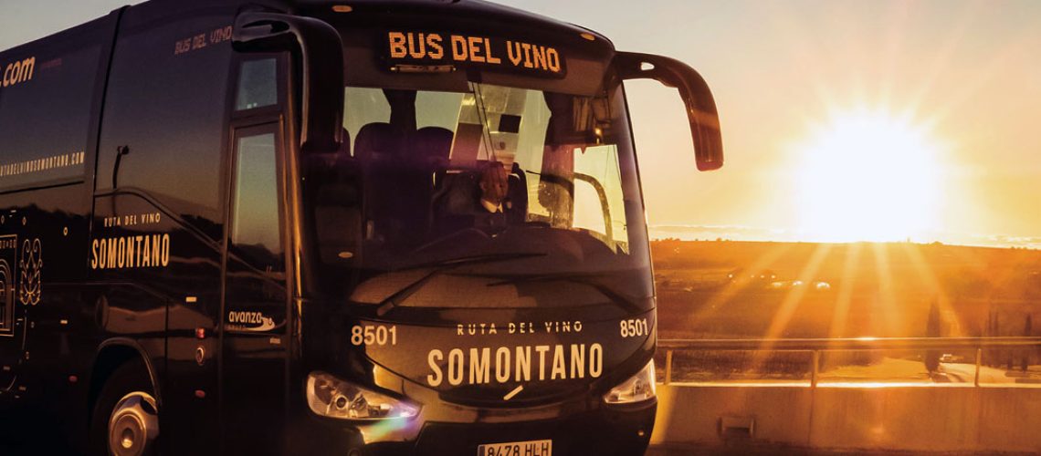 bus vino somontano