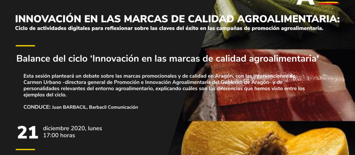 Jornada Balance Ciclo de Innovación en marcas de calidad agroalimentaria