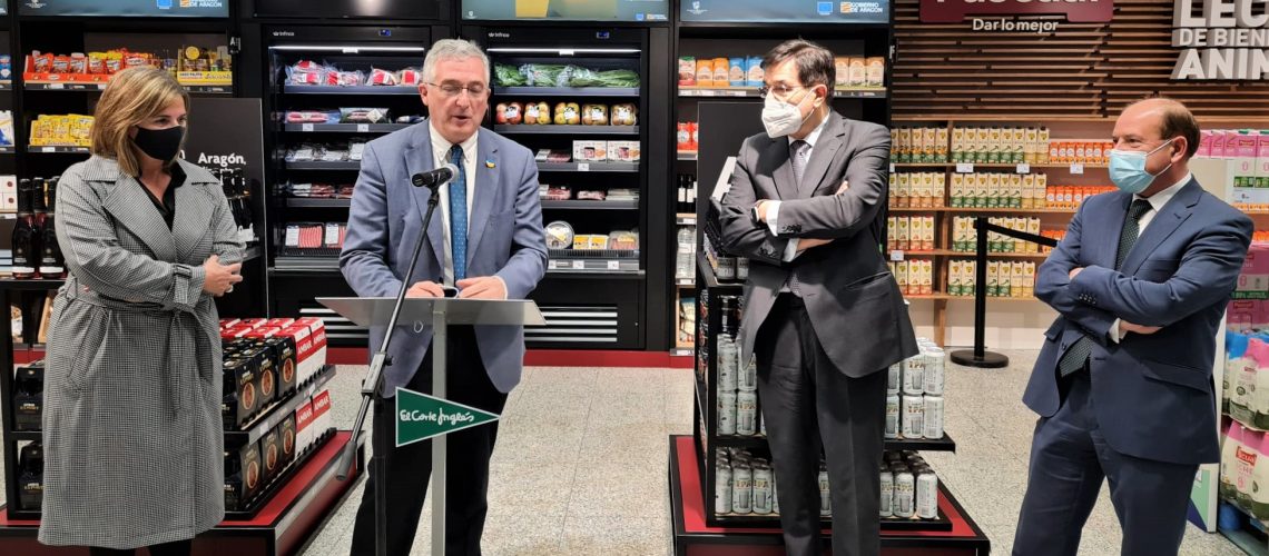 Cornes espacio Aragón alimentos nobles Hipercor Gran Casa