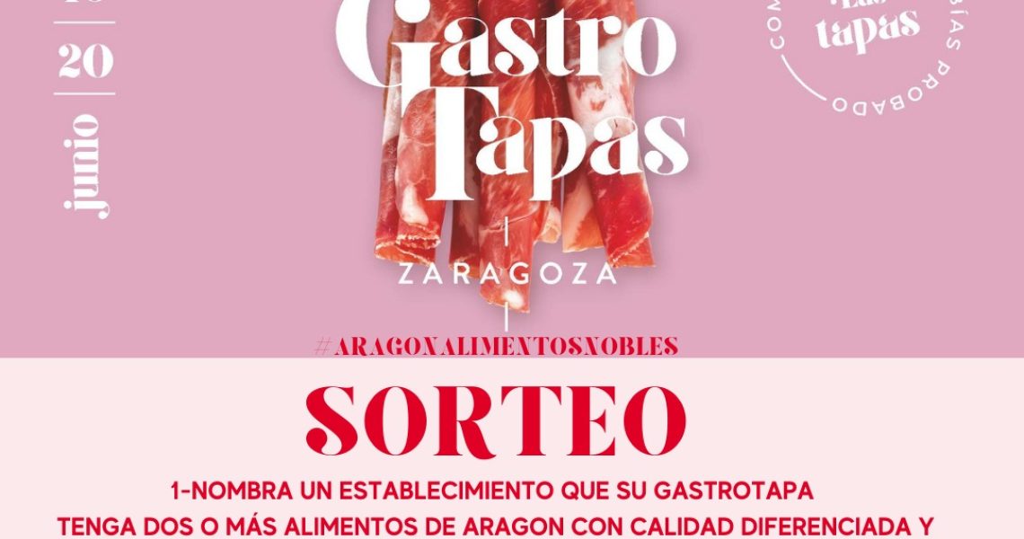 Sorteo Gastrotapas DO CAmpo de Borja Calidad diferenciada